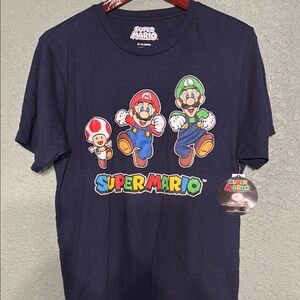NEW! Nintendo Super Mario Tee Men's Multiple Sizes T-shirt